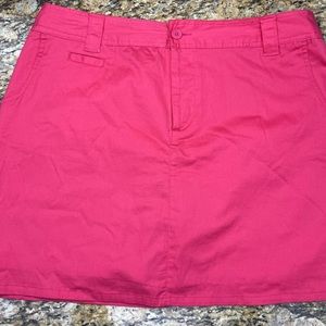 White Stag stretch pink skirt